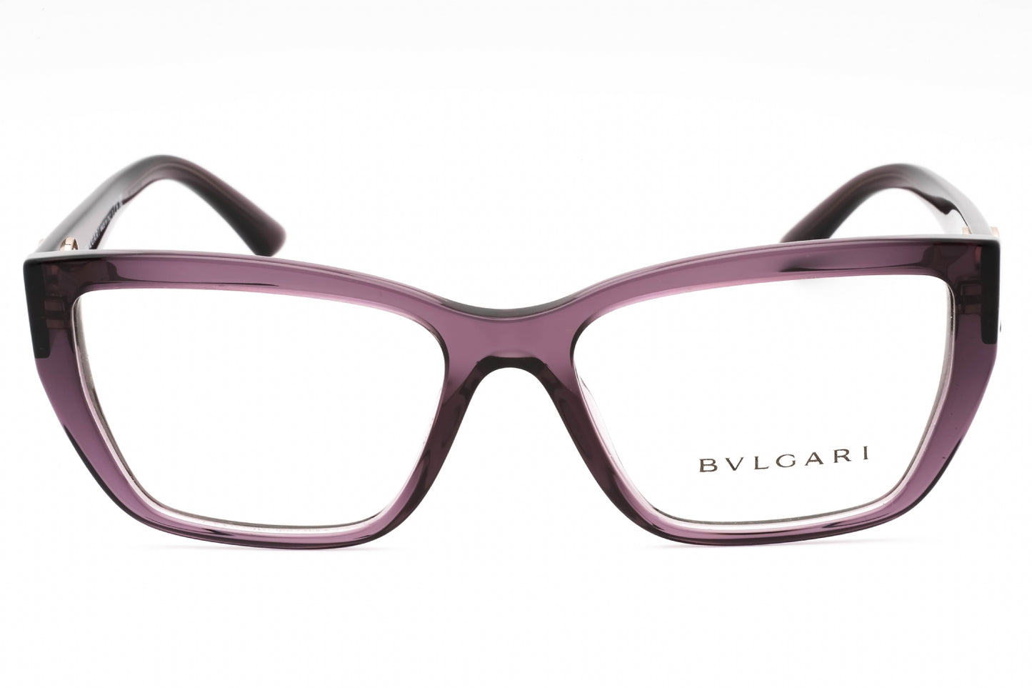 Bvlgari 4221 5518 Eyeglasses Transparent Amethyst Size : 55