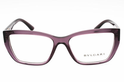 Bvlgari 4221 5518 Eyeglasses Transparent Amethyst Size : 55