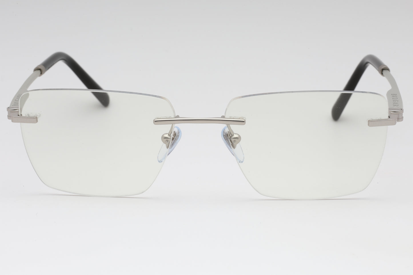 Bvlgari 1122 2072 Eyeglasses Matte Silver Size : 57