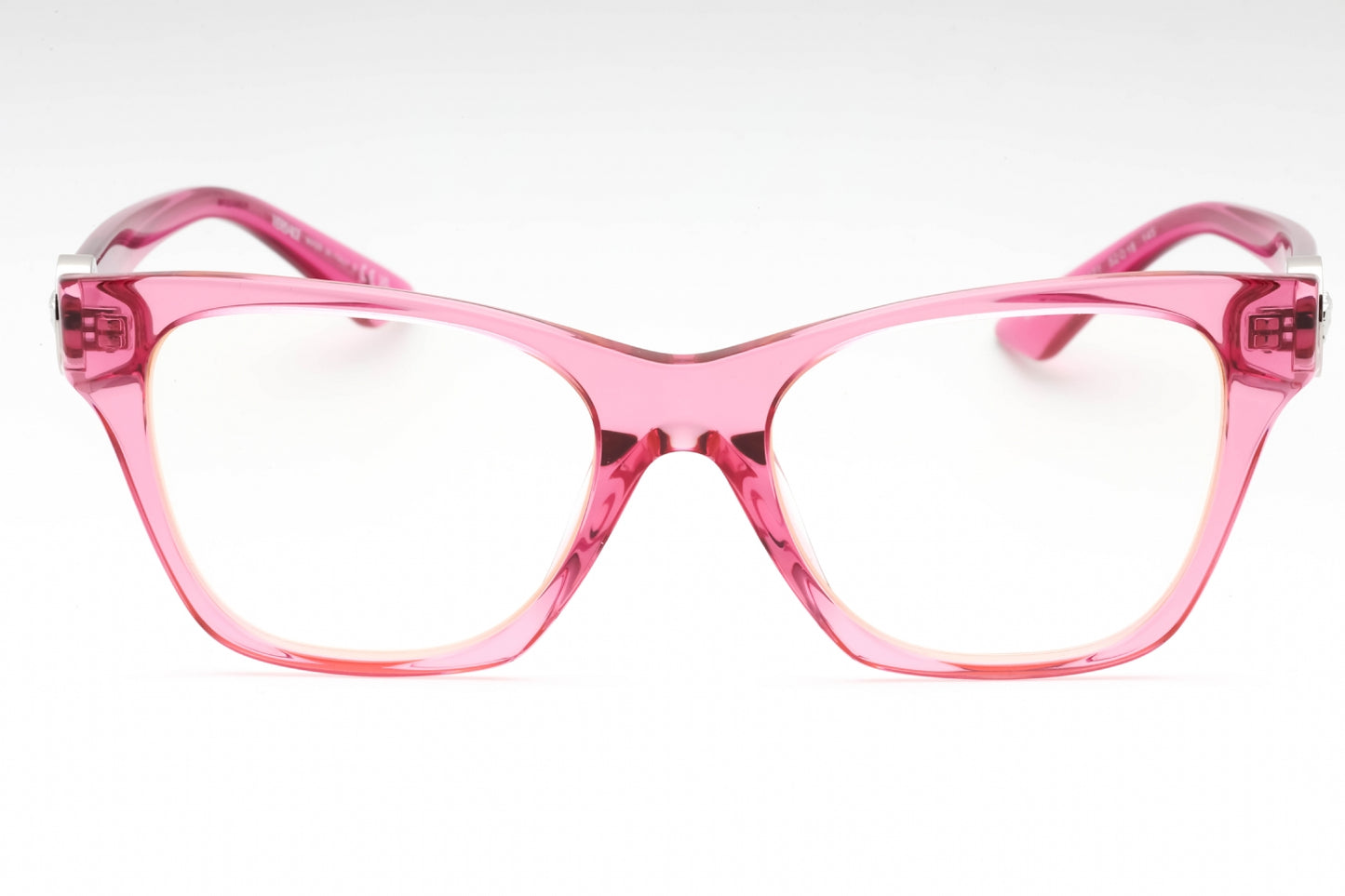 Versace 3341u 5421 Eyeglasses Transparent Pink Size : 52
