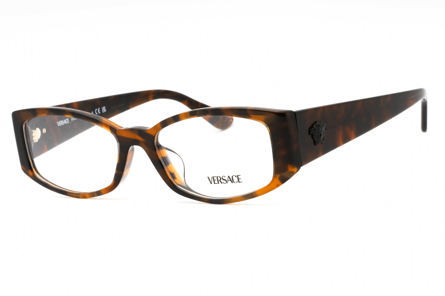 Versace 3343f 5429 Eyeglasses Black Size : 54