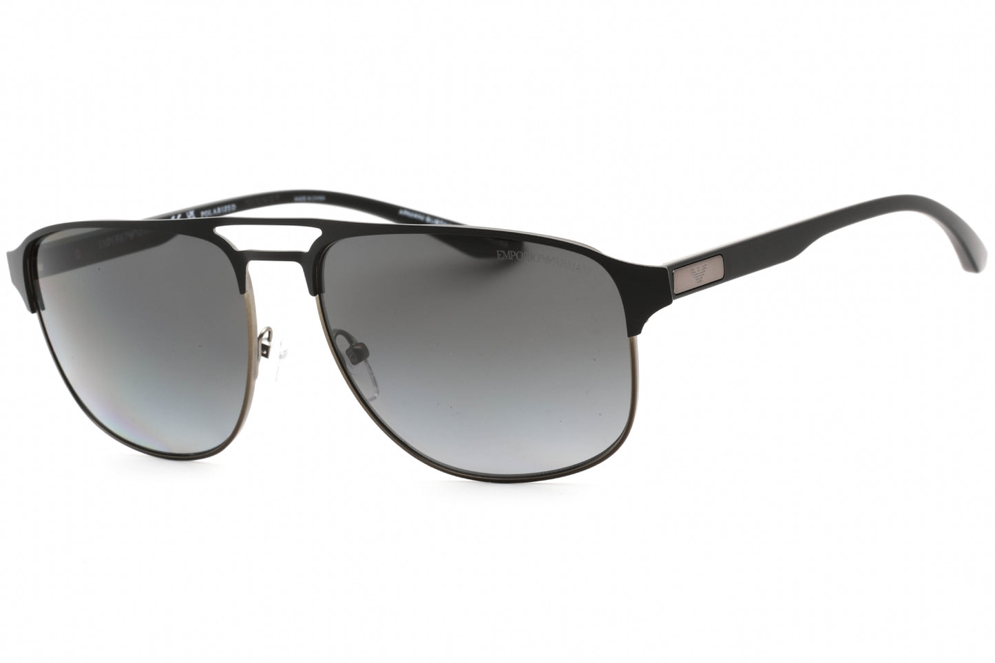 Emporio Armani 2144 336511 Sunglasses Matte Gunmetal Size : 60