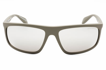 Emporio Armani 4212u 54376g Sunglasses Matte Mud Rubber Black Size : 64