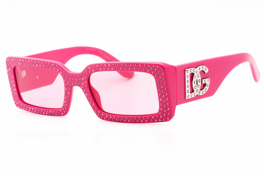 Dolce & Gabbana 4447b 326284 Sunglasses Fuchsia Pink Gems Size : 53