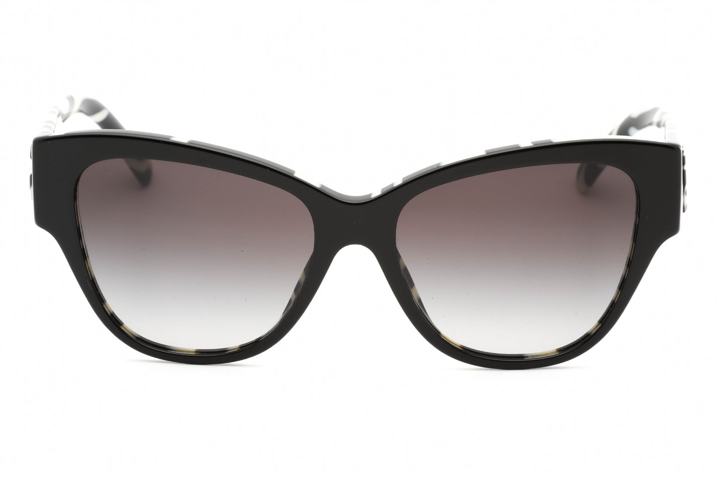 Dolce & Gabbana 4449 3372p Sunglasses Black On Zebra Print Size : 54
