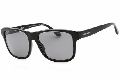 Emporio Armani 4208 605187 Sunglasses Glossy Black Size : 56