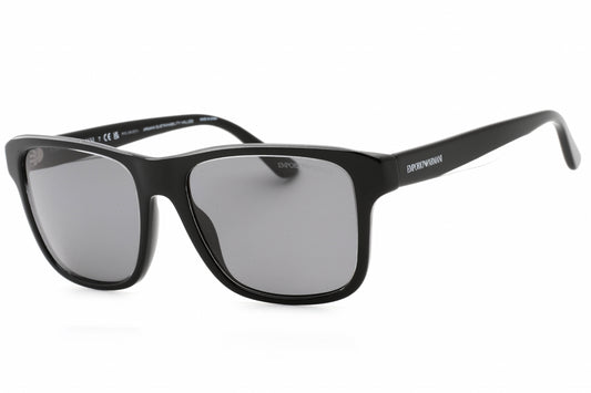 Emporio Armani 4208 605187 Sunglasses Glossy Black Size : 56