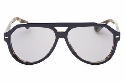 Dolce & Gabbana 4452 34231 Sunglasses Blue On Blue Havana Size : 60