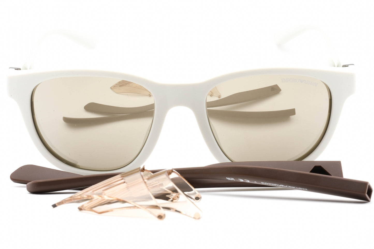 Emporio Armani 4216u 53445a Sunglasses Matte White Size : 56