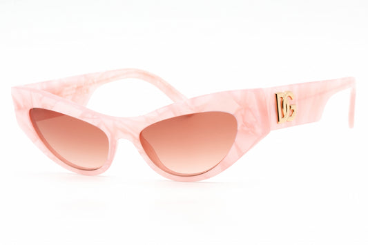 Dolce & Gabbana 4450 323113 Sunglasses Pink Marble Size : 52