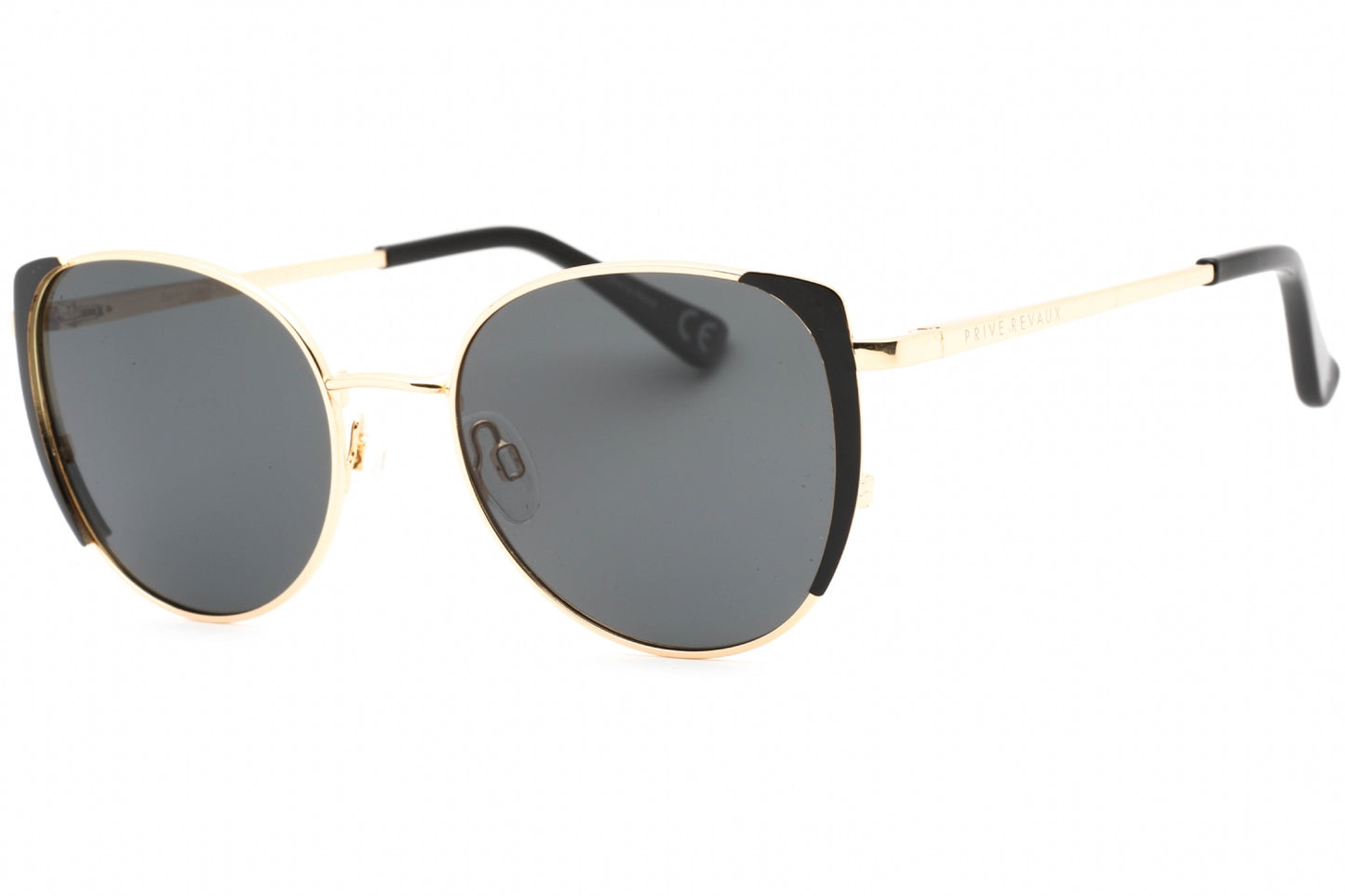 Prive Revaux Sunny Isles Blackgold Sunglasses Black Gold Size : 53