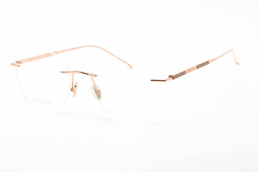 Jimmy Choo Jc363 Ddb00 Eyeglasses Gold Copper Size : 56