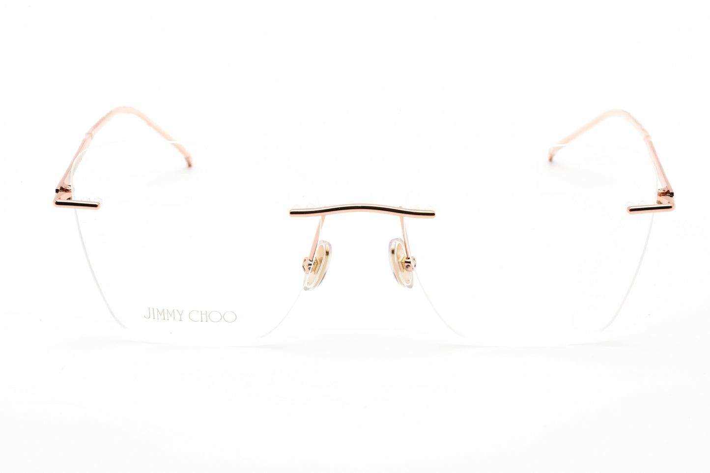 Jimmy Choo Jc363 Ddb00 Eyeglasses Gold Copper Size : 56