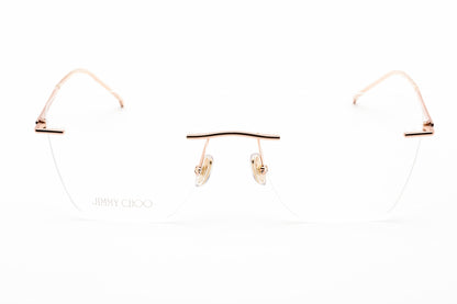 Jimmy Choo Jc363 Ddb00 Eyeglasses Gold Copper Size : 56