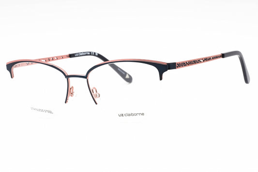 Liz Claiborne L 673 E8w00 Eyeglasses Smtt Navy Size : 53