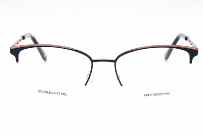 Liz Claiborne L 673 E8w00 Eyeglasses Smtt Navy Size : 53