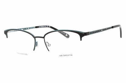 Liz Claiborne L 673 Etj Eyeglasses Black Teal Size : 53