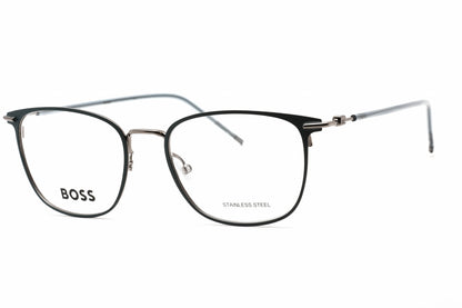 Hugo Boss Boss 1431 H2t00 Eyeglasses Matte Blue Dark Ruthenium Size : 52