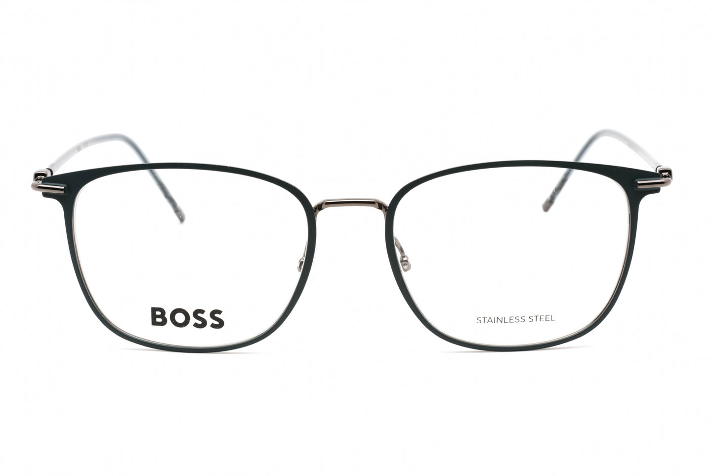 Hugo Boss Boss 1431 H2t00 Eyeglasses Matte Blue Dark Ruthenium Size : 54
