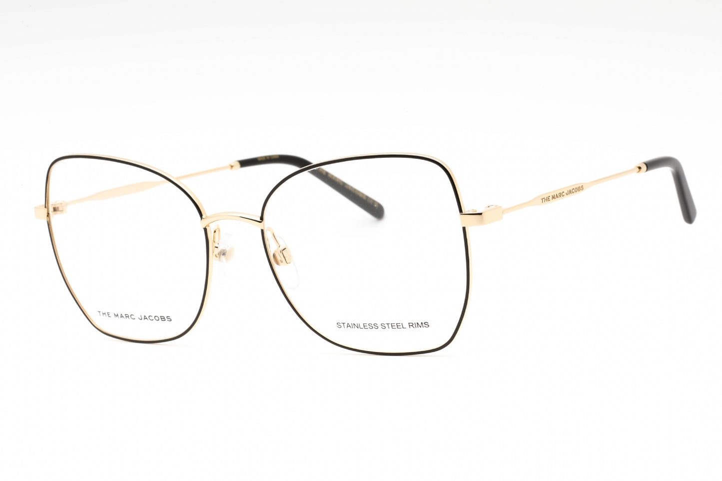 Marc Jacobs Marc 621 Rhl00 Eyeglasses Gold Black Size : 55