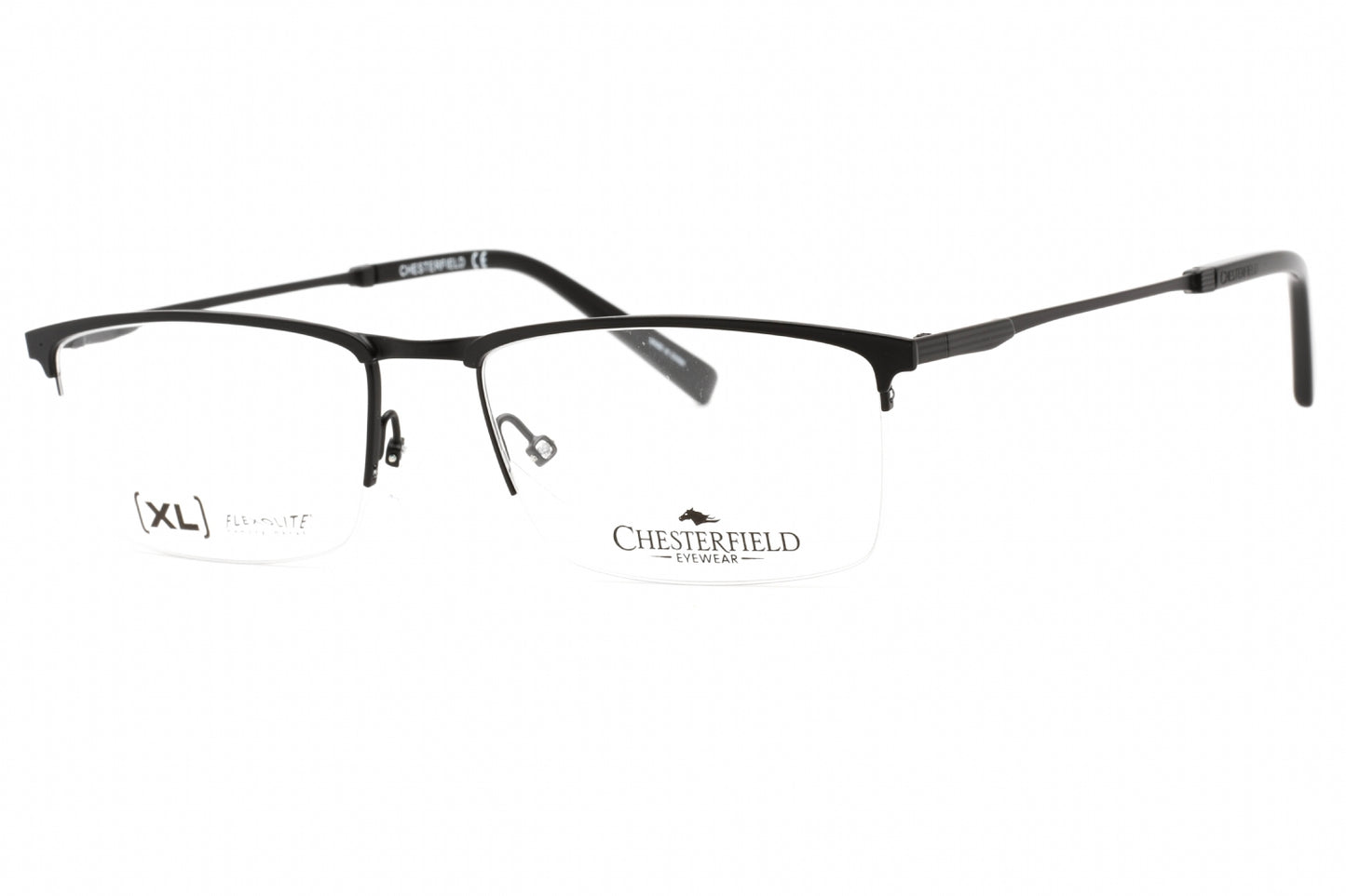 Chesterfield 101xl 00300 Eyeglasses Matte Black Size : 56