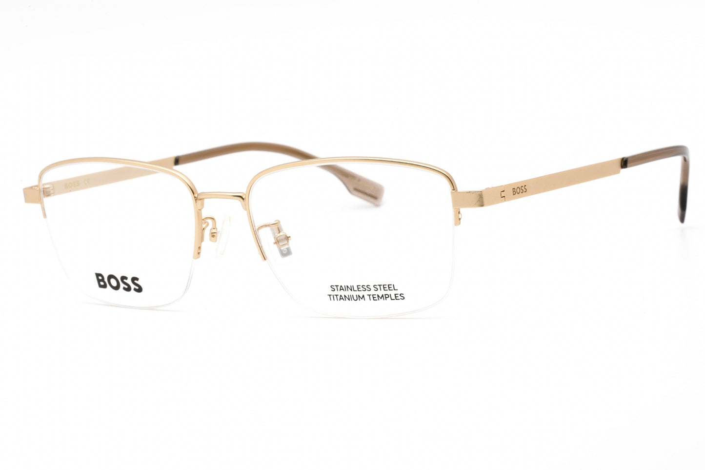 Hugo Boss Boss 1474/f Aoz00 Eyeglasses Matte Gold Size : 55