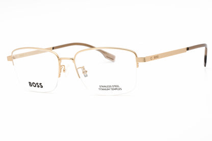 Hugo Boss Boss 1474/f Aoz00 Eyeglasses Matte Gold Size : 55
