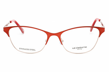 Liz Claiborne L 465 G1c00 Eyeglasses Matte Red Gold Size : 51