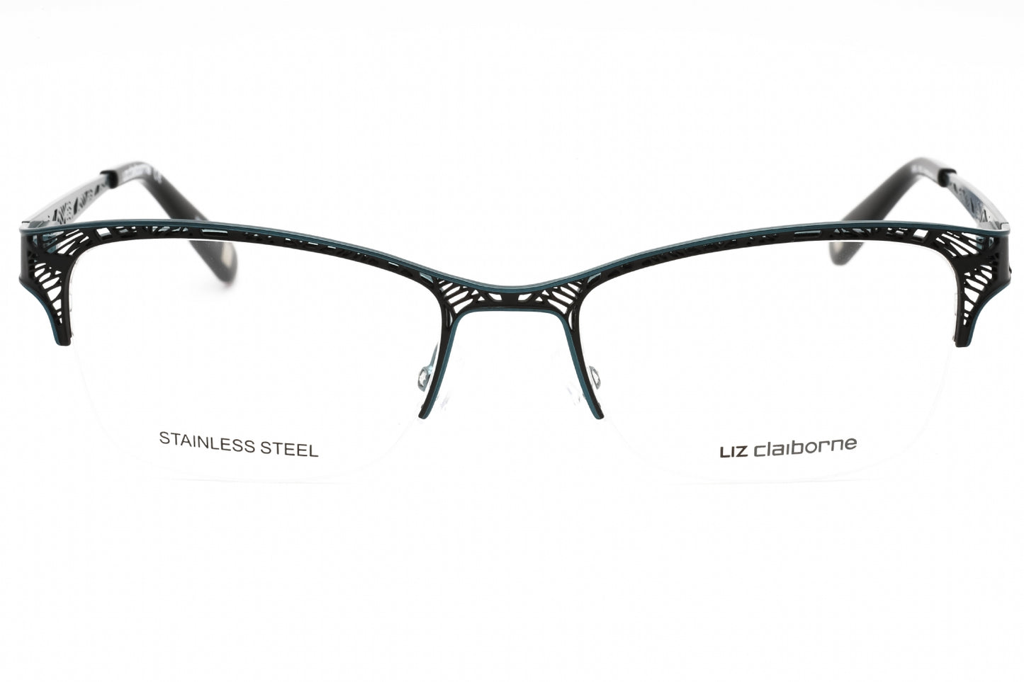 Liz Claiborne L 645 Etj00 Eyeglasses Black Tea Size : 51