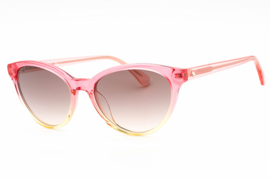 Kate Spade Adeline/g/s Gvzha Sunglasses Pink Yellow Size : 55