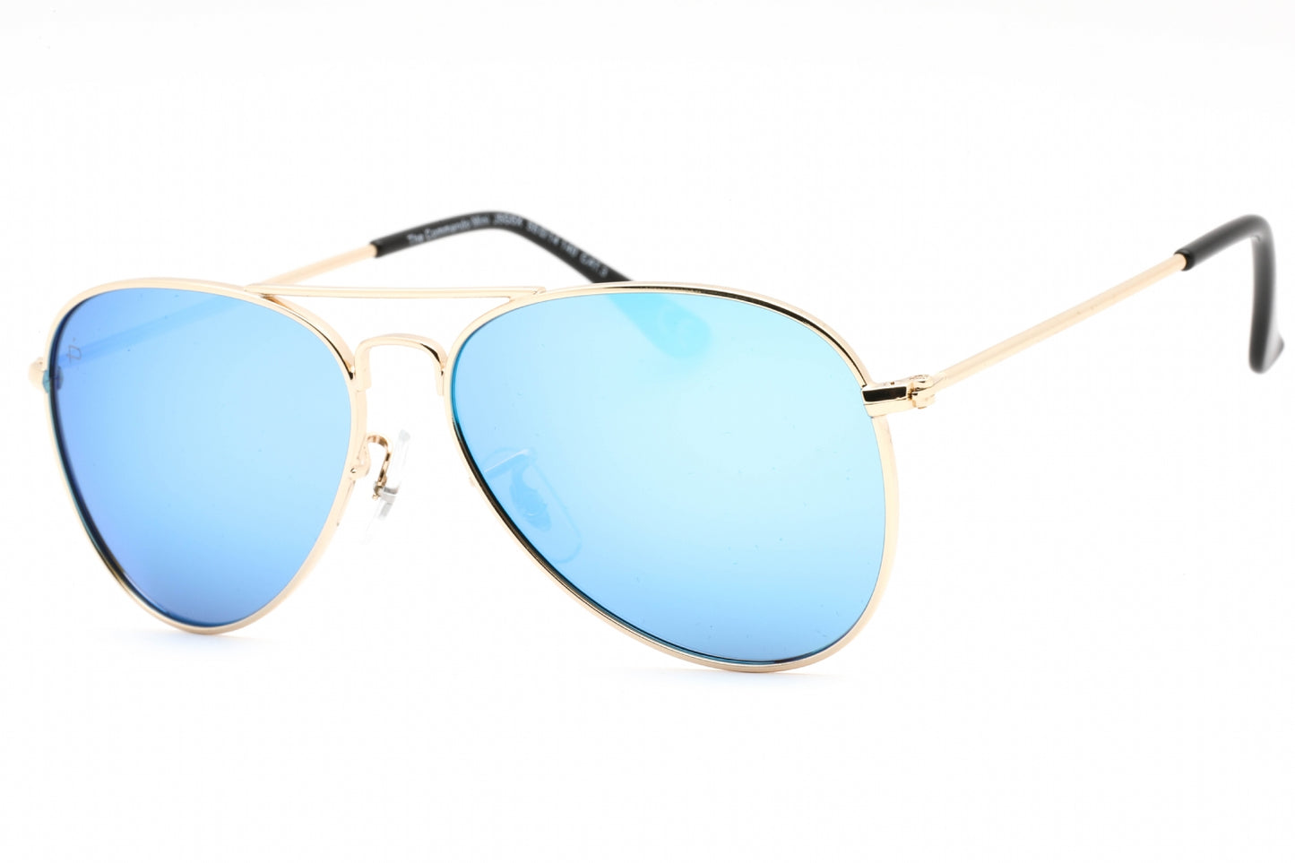 Prive Revaux Commando Mini Champagnegoldbluemirror Sunglasses Champagne Gold Size : 55
