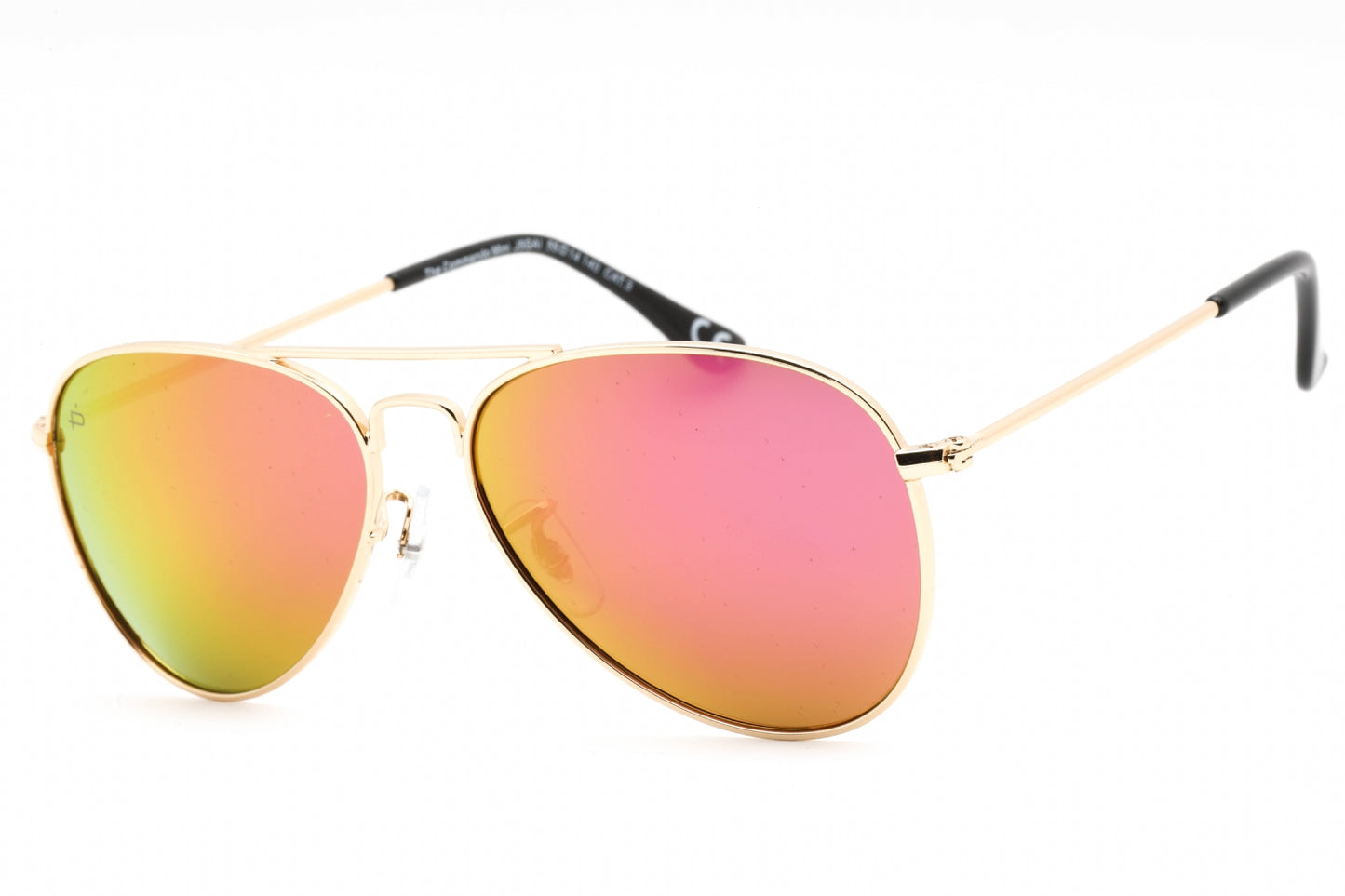 Prive Revaux Commando Mini Champagnegoldpinkmirror Sunglasses Champagne Gold Size : 55
