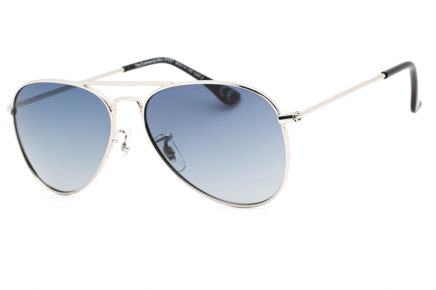 Prive Revaux Commando Mini Palladiumbluegradient Sunglasses Palladium Size : 55