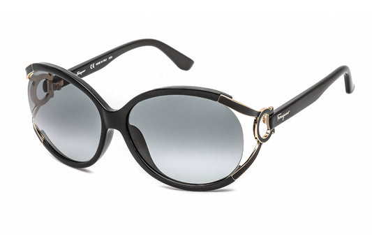 Salvatore Ferragamo 600s 01 Sunglasses Black Size : 61