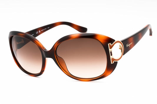 Salvatore Ferragamo 668s 238 Sunglasses Tortoise Size : 57