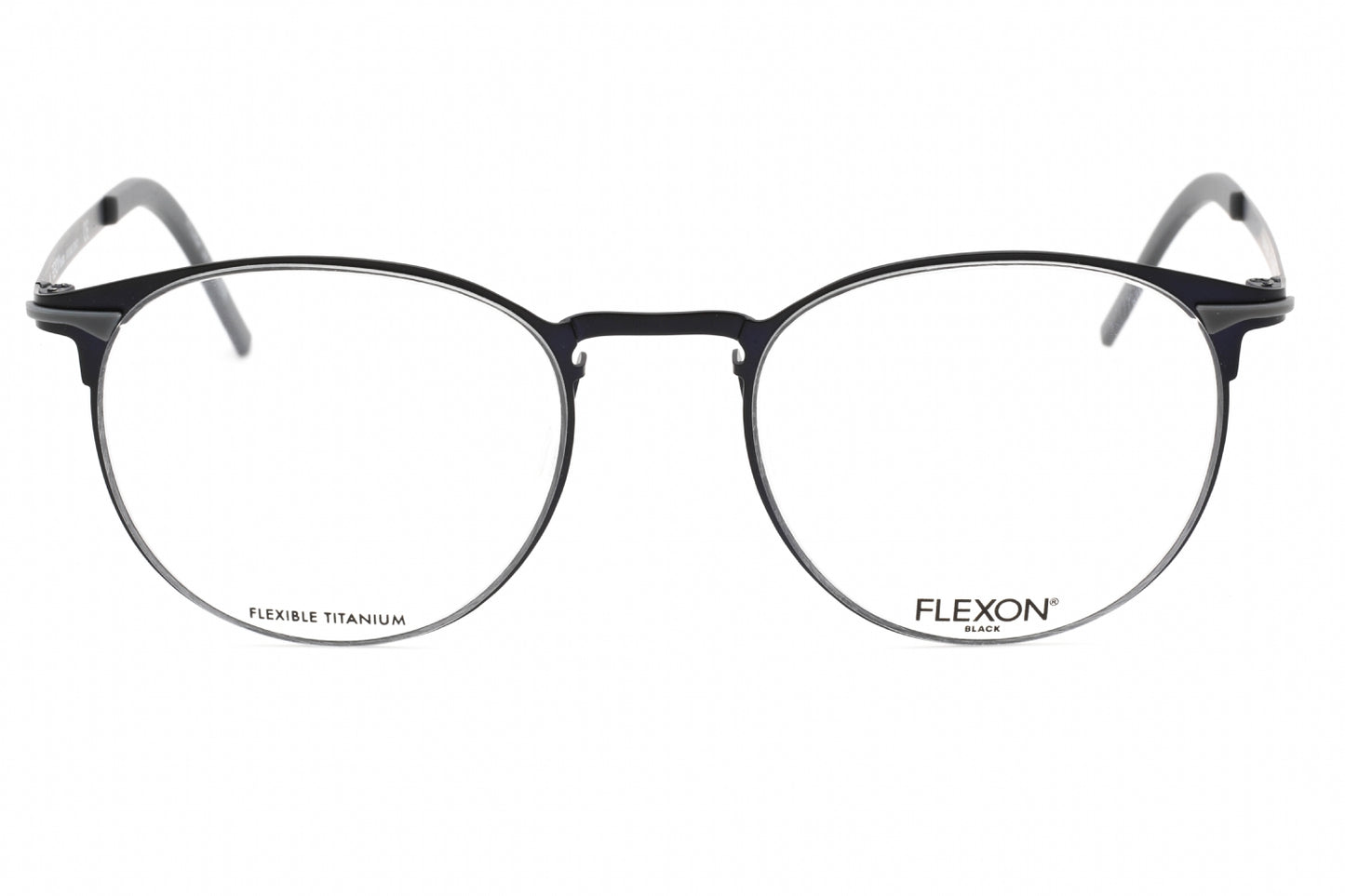 Flexon Flexon B2000 412 Eyeglasses Navy Size : 50