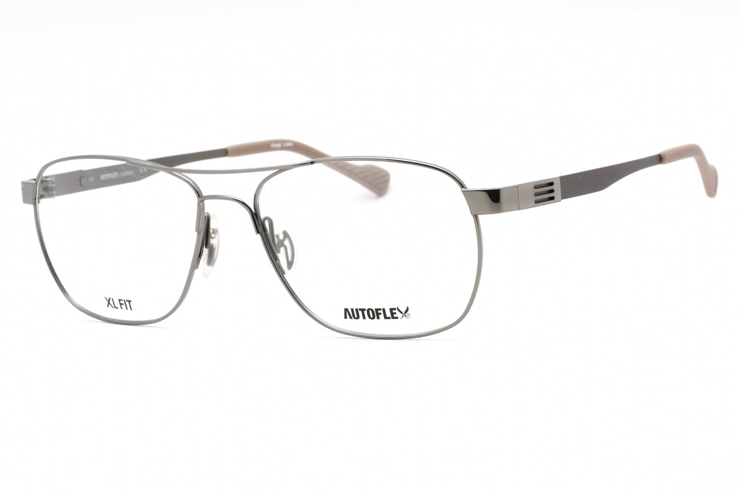 Flexon Autoflex 113 35 Eyeglasses Light Gunmetal Size : 59