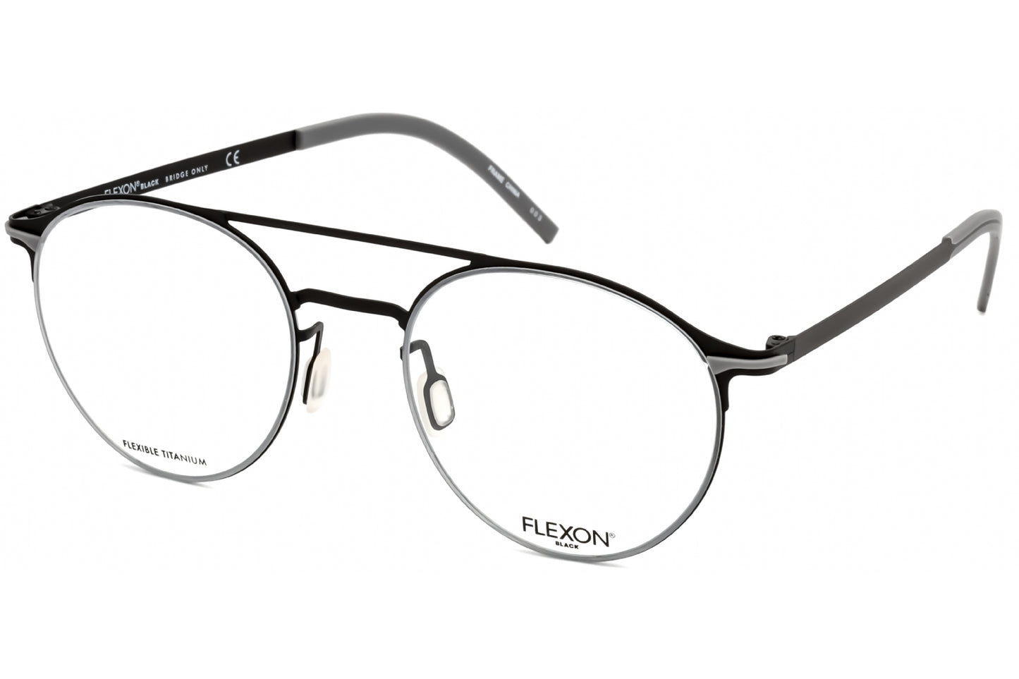 Flexon Flexon B2003 01 Eyeglasses Black Size : 52