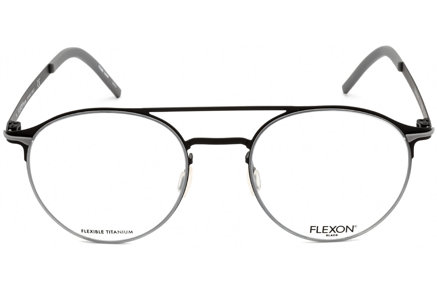 Flexon Flexon B2003 01 Eyeglasses Black Size : 52