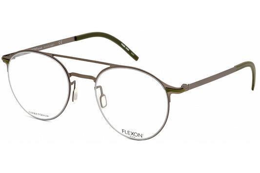 Flexon Flexon B2003 32 Eyeglasses Light Gunmetal Size : 52