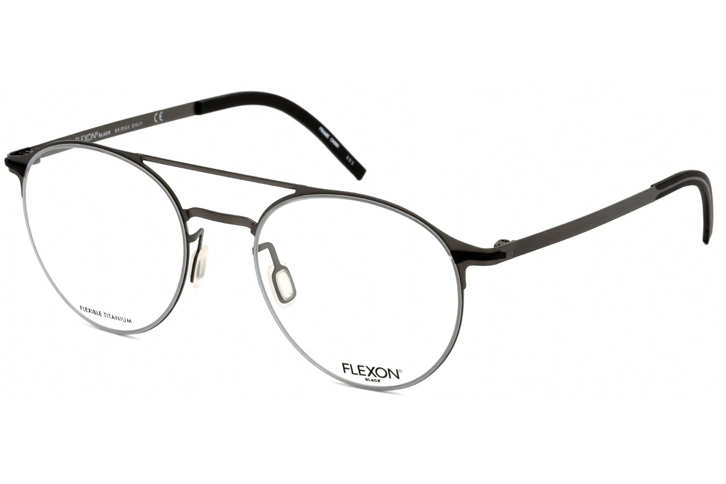 Flexon Flexon B2003 33 Eyeglasses Gunmetal Size : 52