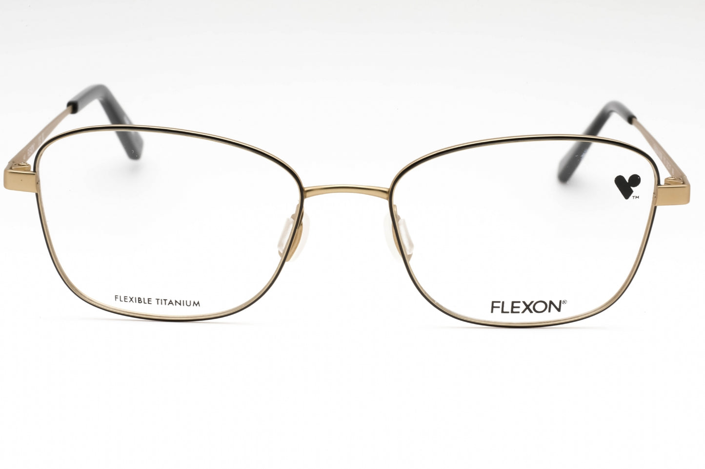 Flexon Flexon W3036 710 Eyeglasses Gold Size : 52