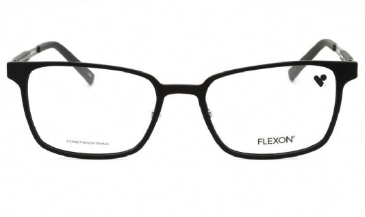 Flexon Flexon Ep8007 02 Eyeglasses Matte Black Size : 54