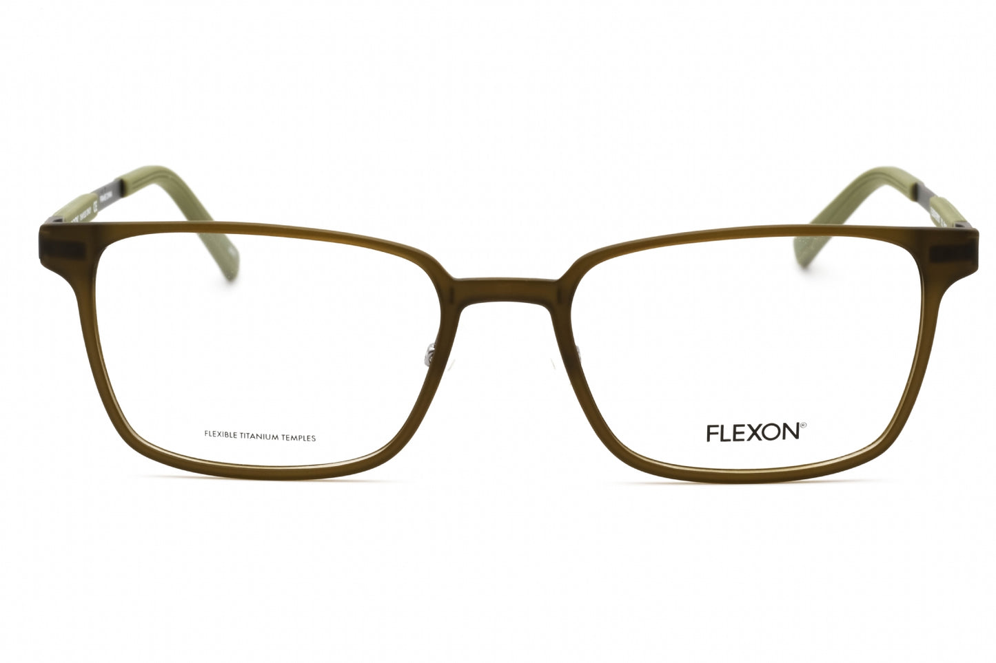 Flexon Flexon Ep8007 313 Eyeglasses Matte Olive Crystal Size : 54
