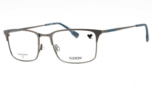 Flexon Flexon E1132 72 Eyeglasses Matte Gunmetal Size : 54