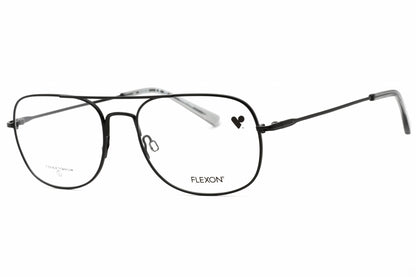 Flexon Flexon H6066 01 Eyeglasses Black Size : 55