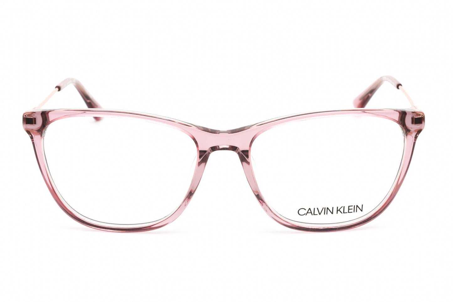 Calvin Klein 18706 535 Eyeglasses Crystal Mauve Laminate Size : 53