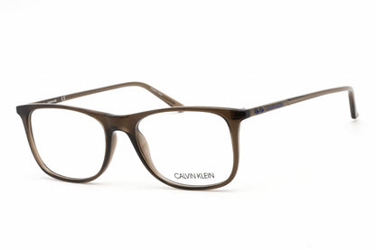 Calvin Klein 19513 201 Eyeglasses Crystal Dark Brown Size : 55