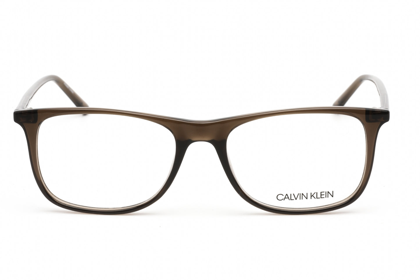 Calvin Klein 19513 201 Eyeglasses Crystal Dark Brown Size : 55