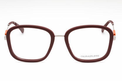 Calvin Klein Jeans 19710 601 Eyeglasses Matte Oxblood Size : 53